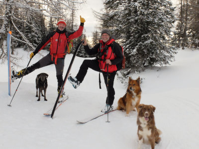 alljährlicher Winterkurs der Lawinen- und Vermisstensuchhundestaffel Steiermark 